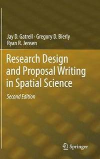 bokomslag Research Design and Proposal Writing in Spatial Science