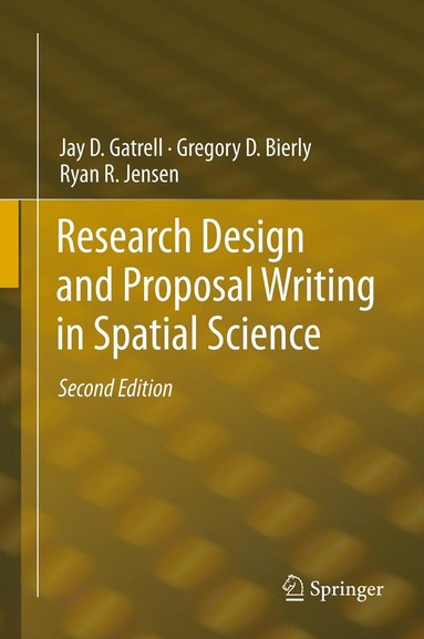 bokomslag Research Design and Proposal Writing in Spatial Science