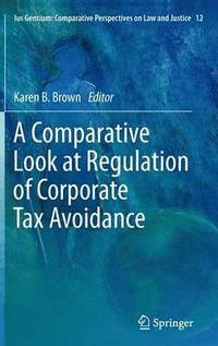 bokomslag A Comparative Look at Regulation of Corporate Tax Avoidance