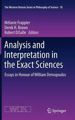 bokomslag Analysis and Interpretation in the Exact Sciences