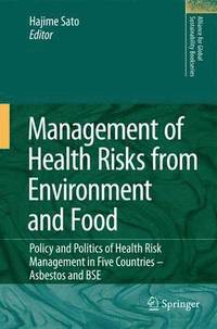 bokomslag Management of Health Risks from Environment and Food