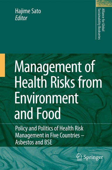 bokomslag Management of Health Risks from Environment and Food