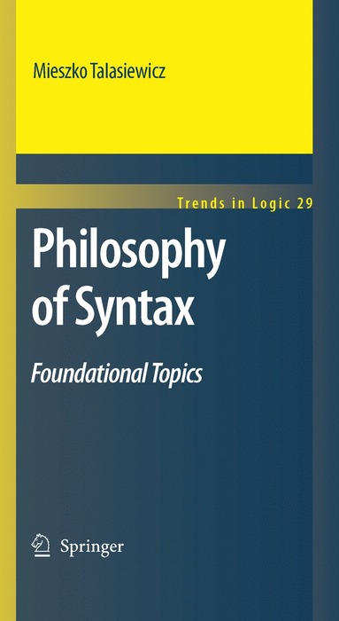 bokomslag Philosophy of Syntax