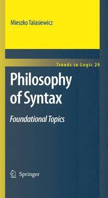 Philosophy of Syntax 1