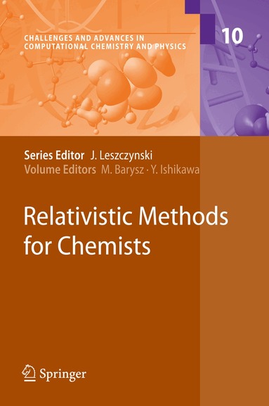 Maria Barysz, Yasuyuki Ishikawa - Relativistic Methods for Chemists, Häftad