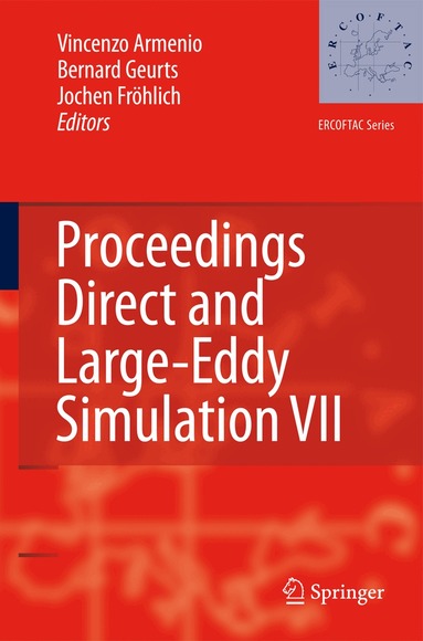 Vincenzo Armenio, Bernard Geurts, Jochen Fröhlich - Direct and Large-Eddy Simulation VII, Häftad