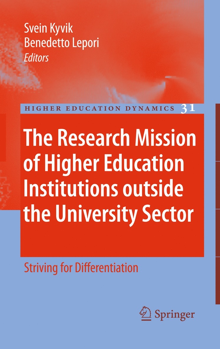 Svein Kyvik, Benedetto Lepori - Research Mission of Higher Education Institutions outside the University Sector, Häftad