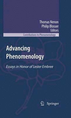 bokomslag Advancing Phenomenology