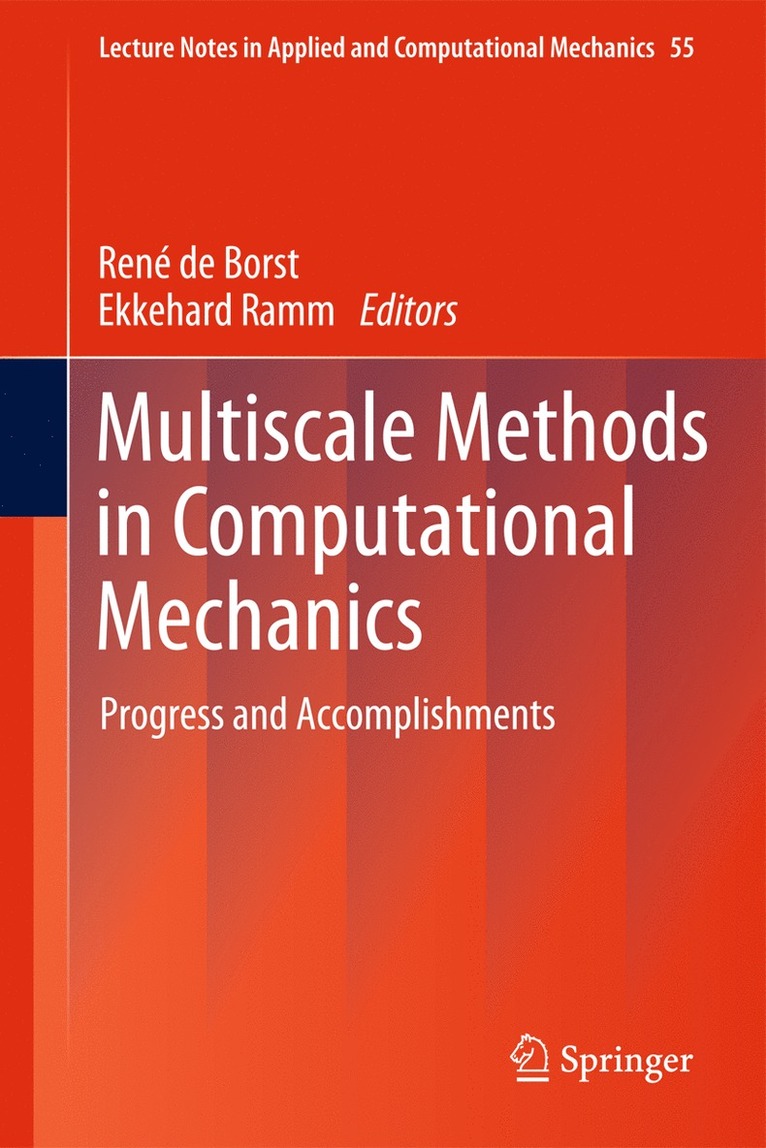 René de Borst, Ekkehard Ramm, Ekkehard de Borst, René - Multiscale Methods in Computational Mechanics, Häftad