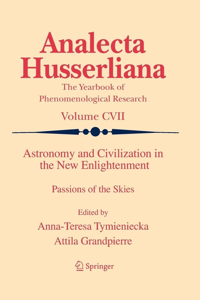 Astronomy and Civilization in the New Enlightenment 1