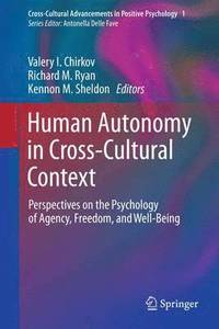 bokomslag Human Autonomy in Cross-Cultural Context