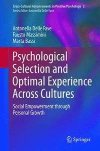 bokomslag Psychological Selection and Optimal Experience Across Cultures