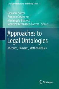 bokomslag Approaches to Legal Ontologies