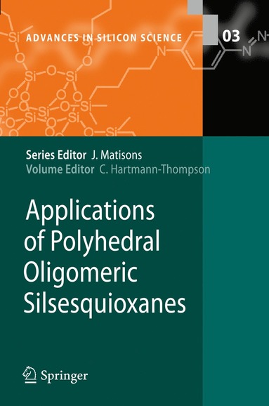 bokomslag Applications of Polyhedral Oligomeric Silsesquioxanes