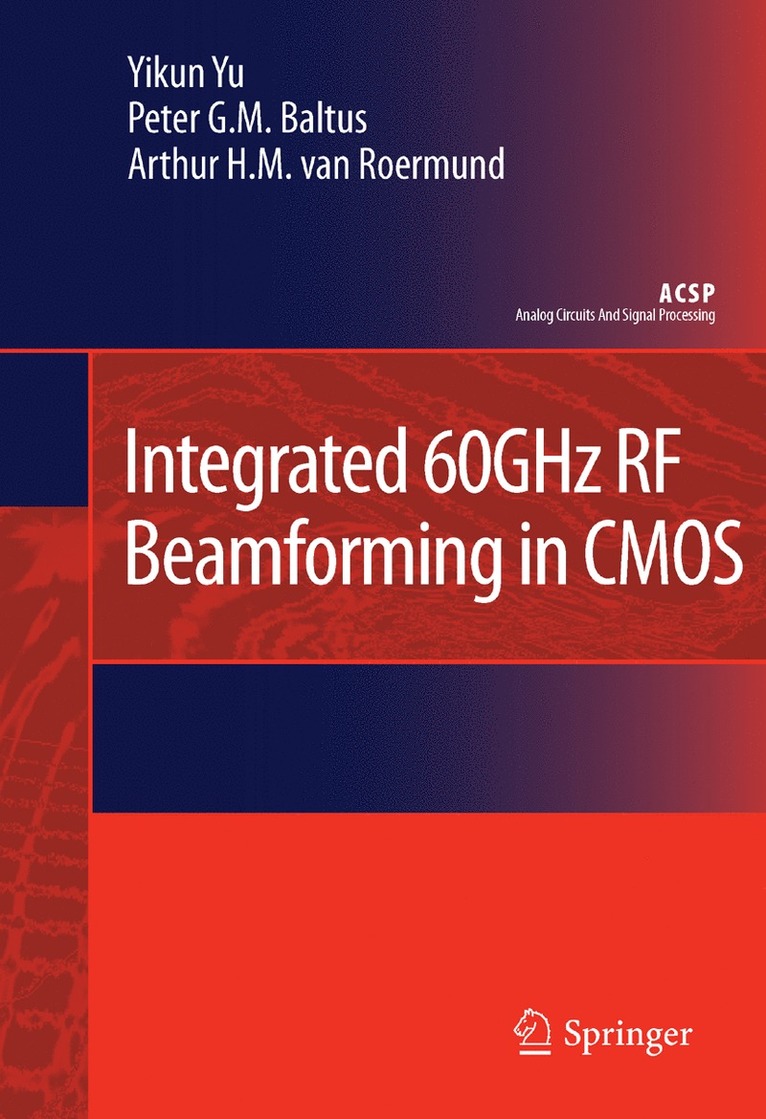 Integrated 60GHz RF Beamforming in CMOS