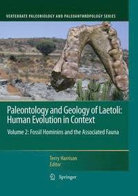 bokomslag Paleontology and Geology of Laetoli: Human Evolution in Context