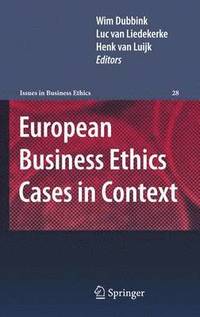 bokomslag European Business Ethics Cases in Context