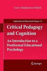 bokomslag Critical Pedagogy and Cognition