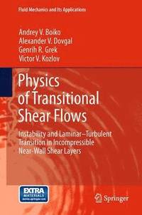 bokomslag Physics of Transitional Shear Flows