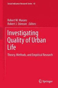 bokomslag Investigating Quality of Urban Life
