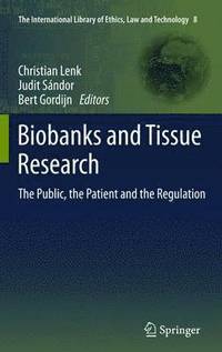 bokomslag Biobanks and Tissue Research