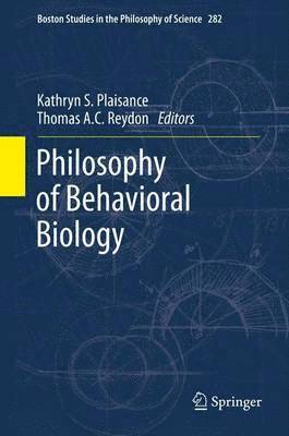 Philosophy of Behavioral Biology 1