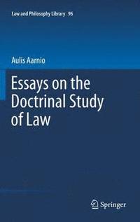 bokomslag Essays on the Doctrinal Study of Law