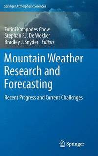 bokomslag Mountain Weather Research and Forecasting