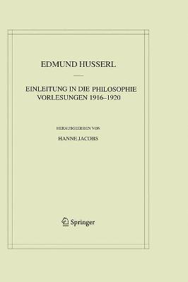 bokomslag Einleitung in die Philosophie. Vorlesungen 1916-1920
