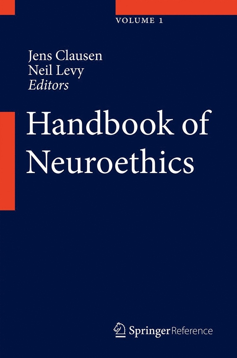 Jens Clausen, Neil Levy - Handbook of Neuroethics, Inbunden