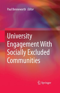 bokomslag University Engagement With Socially Excluded Communities