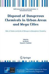 bokomslag Disposal of Dangerous Chemicals in Urban Areas and Mega Cities