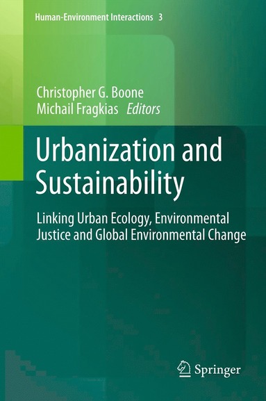 bokomslag Urbanization and Sustainability