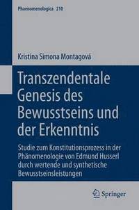 bokomslag Transzendentale Genesis des Bewusstseins und der Erkenntnis