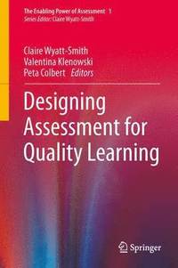bokomslag Designing Assessment for Quality Learning