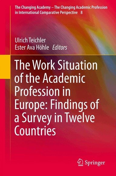 Ulrich Teichler, Ester Ava Höhle - Work Situation of the Academic Profession in Europe: Findings of a Survey in Twelve Countries, Inbunden