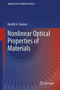 bokomslag Nonlinear Optical Properties of Materials