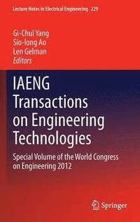 bokomslag IAENG Transactions on Engineering Technologies