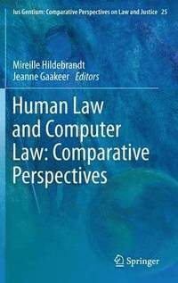 bokomslag Human Law and Computer Law: Comparative Perspectives