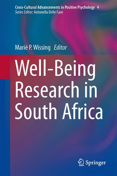 bokomslag Well-Being Research in South Africa