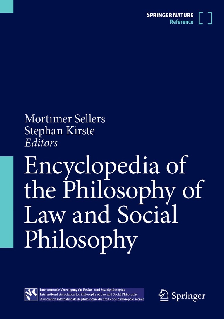 Mortimer Sellers, Stephan Kirste - Encyclopedia of the Philosophy of Law and Social Philosophy, Inbunden