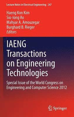 bokomslag IAENG Transactions on Engineering Technologies