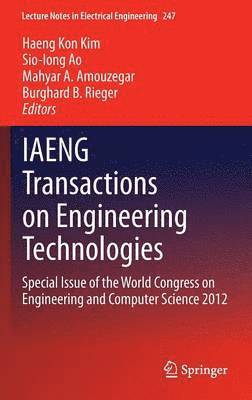 IAENG Transactions on Engineering Technologies 1