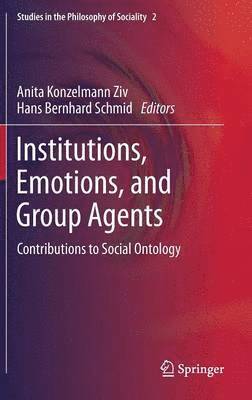 bokomslag Institutions, Emotions, and Group Agents