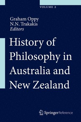 History of Philosophy in Australia and New Zealand 1