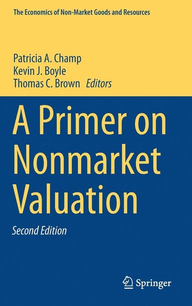 bokomslag A Primer on Nonmarket Valuation