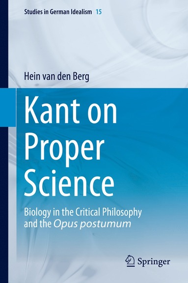 bokomslag Kant on Proper Science