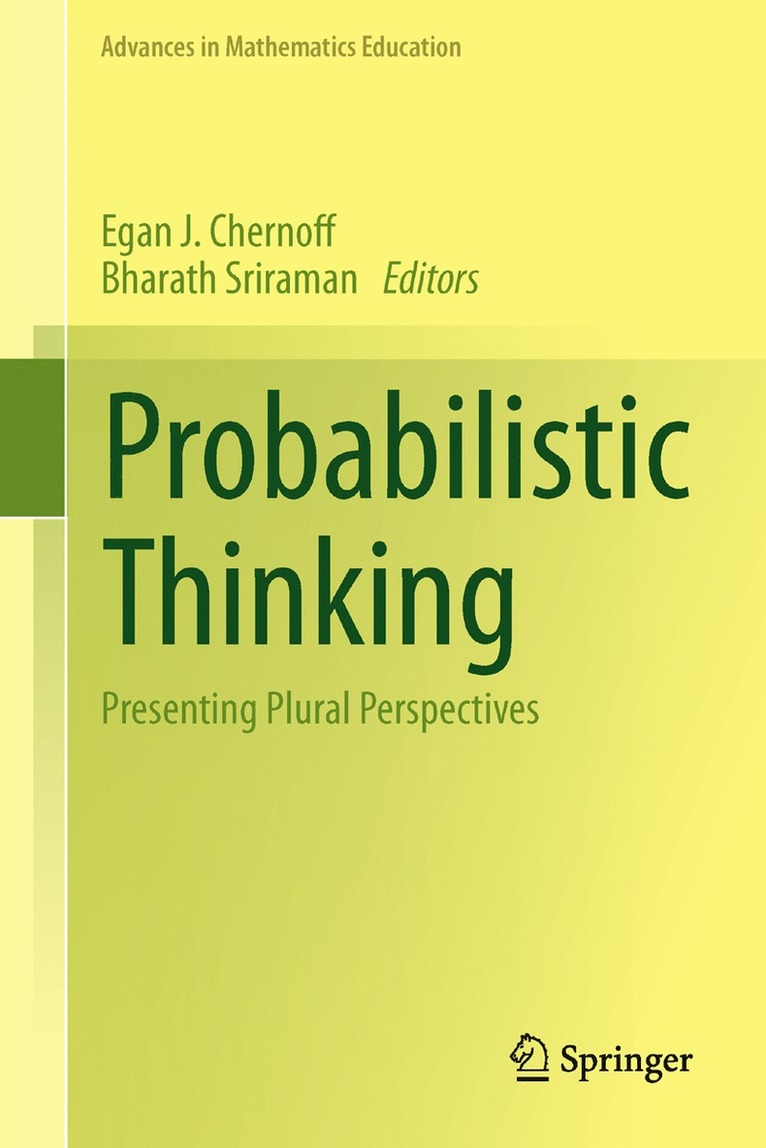 Egan J. Chernoff, Bharath Sriraman - Probabilistic Thinking, Inbunden