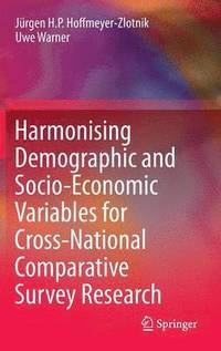 bokomslag Harmonising Demographic and Socio-Economic Variables for Cross-National Comparative Survey Research