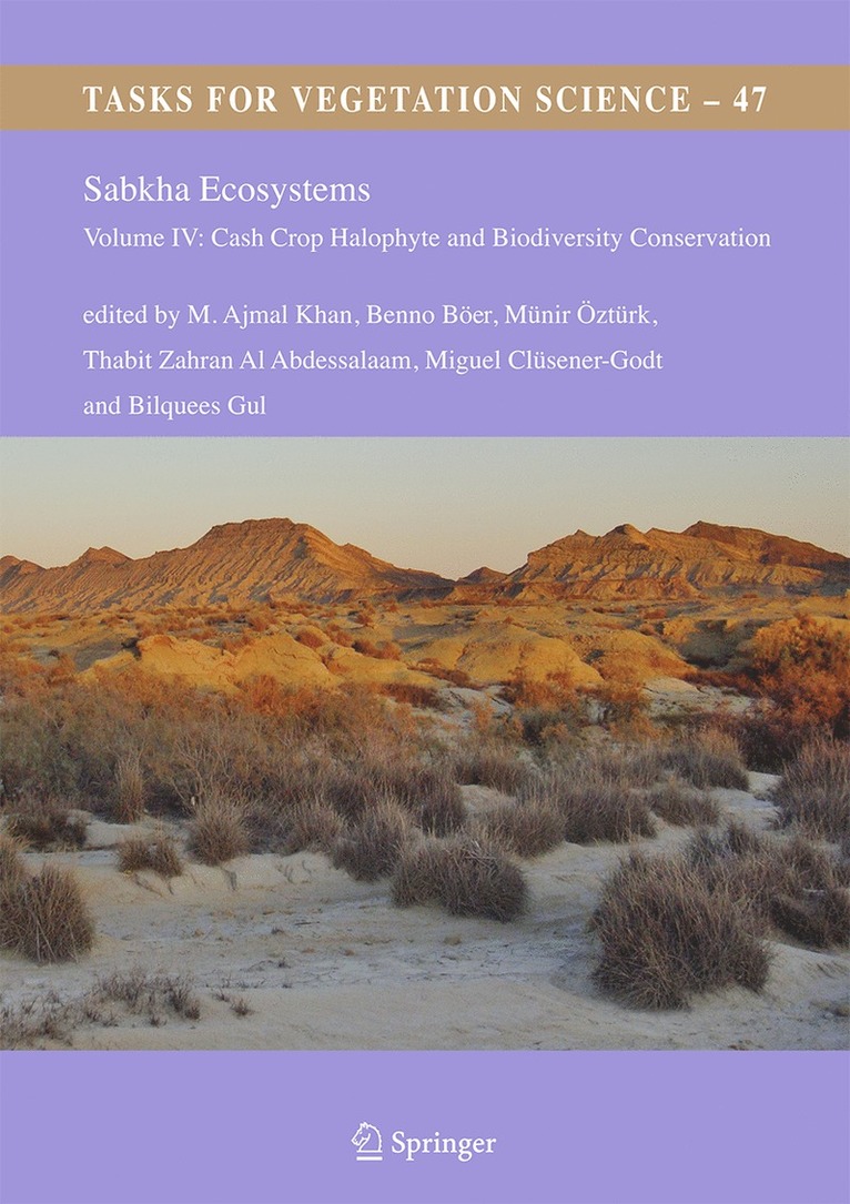 M. Ajmal Khan, Benno Böer, Münir Öztürk, Thabit Zahran Al Abdessalaam, Miguel Clüsener-Godt, Bilquees Gul - Sabkha Ecosystems, Inbunden